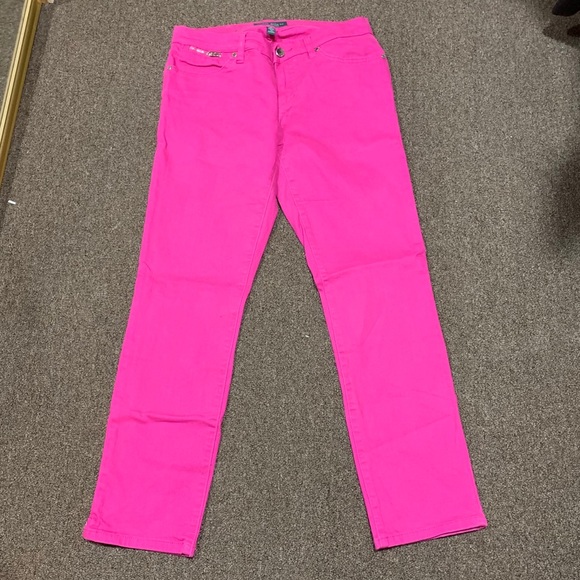 ralph lauren pink jeans